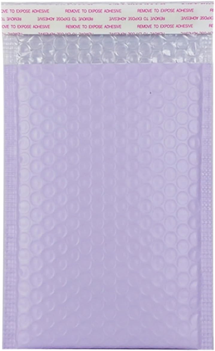 Bubble mailers Bubble Wrap 10PCS 11x13/11x15CM Bubble Mailer Self-Seal Packaging Small Business Supplies Padded Envelopes Bubble Envelopes Mailing Bags Packaging(Purple,13 * 18cm)