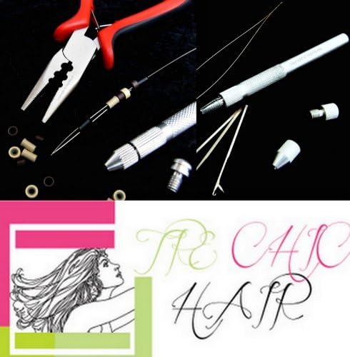 Tre Chic Hair Extension Linkies Micro Ring Installation and Removal Tool Kit