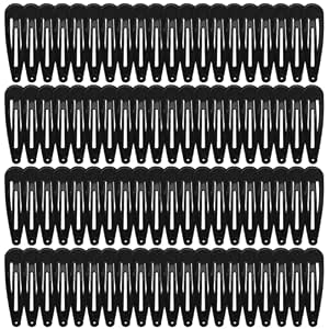 Colorful Snap Hair Clips 80-Pack for Girls