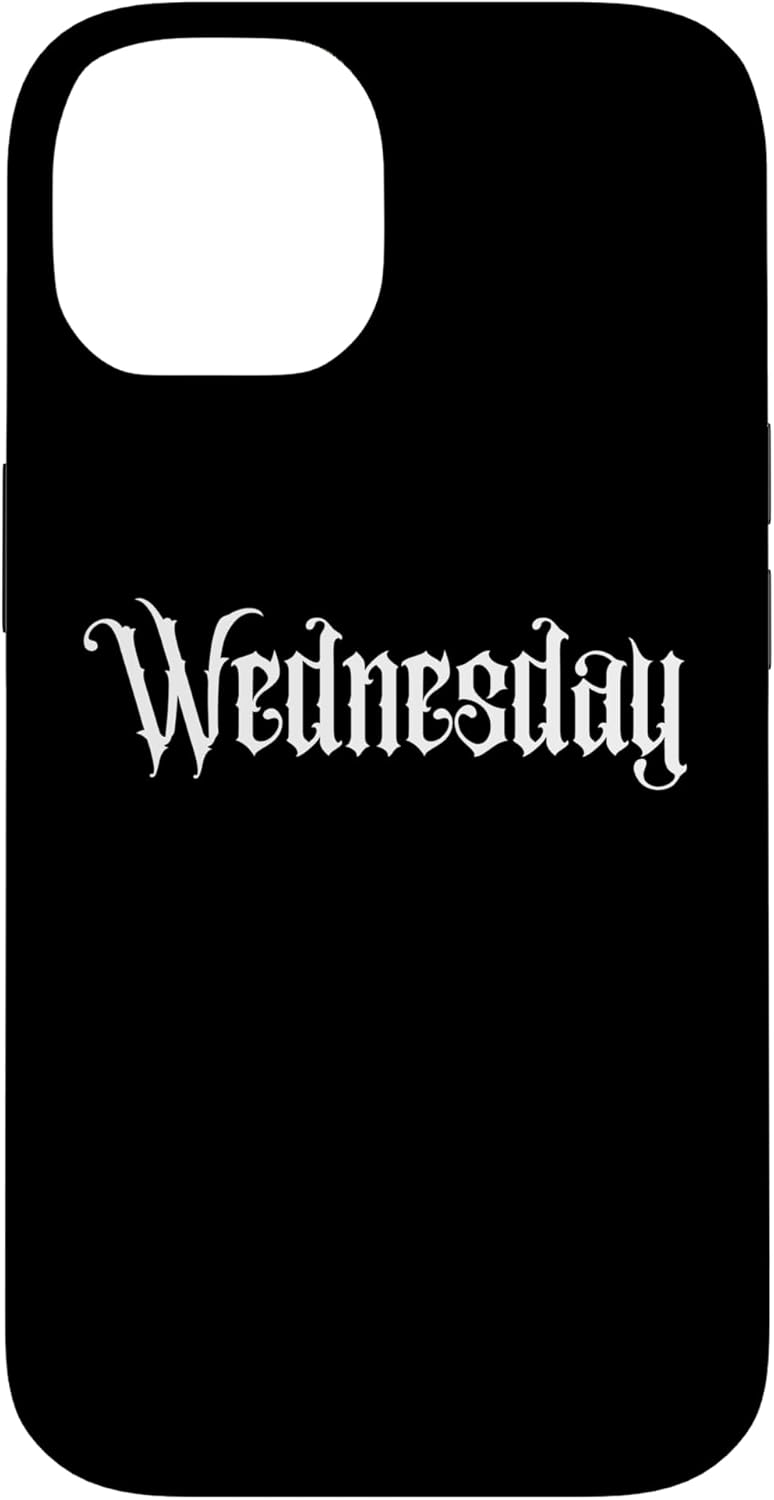 WEDNESDAY, DARK HUMOR, GOTHIC FAMILY, BLACK COMEDY INSPIRED Case for iPhone XR