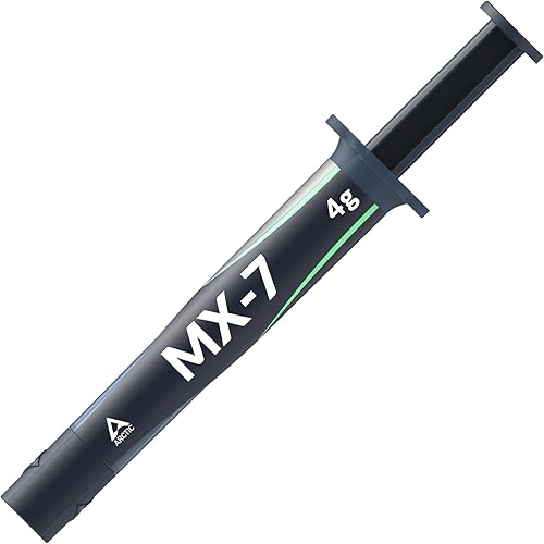 ARCTIC MX-7 (4 g) - Ultimate Performance Thermal Paste for CPUs, Consoles, Graphics Cards, Laptops, Processors, Very High Thermal Conductivity, Long Durability, Non-Conductive, Non-Capacitive