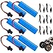 HIULLEN 14500 3.7V RC Akku, 6 Stück 3.7V 800mah Li-ion Battery, 3.7 Volt Akku Li-ion Wiederaufladbare RC Batterie Rechargeable mit 6 USB Chargers SM-2P Plug für RC Fahrzeuge Panzer Boote Roboter MI 4 günstig Kaufen-HIULLEN 14500 3.7V RC Akku, 6 Stück 3.7V 800mah Li-ion Battery, 3.7 Volt Akku Li-ion Wiederaufladbare RC Batterie Rechargeable mit 6 USB Chargers SM-2P Plug für RC Fahrzeuge Panzer Boote Roboter