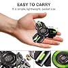 Fidget Spinners, Fidget Spinner Gifts for Adults and Kids, Stress Anxiety ADHD Relief Figets Toy, Metal Finger Hand Spinner Toys with Luminous Light, Spinner Absorb Solar Light Then Release in Dark