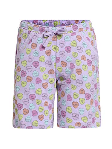 Image of Jockey RG03 Girl's Super Combed Cotton Relaxed Fit Printed Shorts with Side Pockets Colors & Prints May Vary