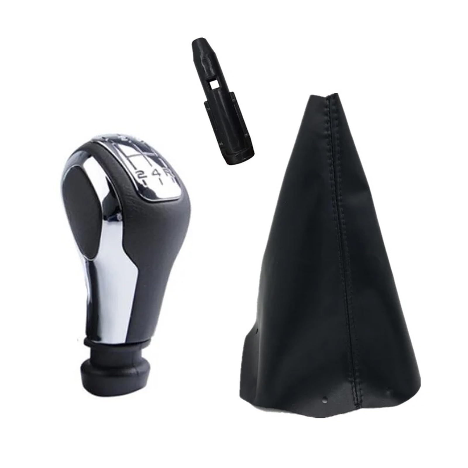 SAUANMNKTP Gearshift Knob for Triumph for Picasso for C4 Car Hand Speed Gear Shift Knob Shifter Leather Gaiter Boot(K0066)