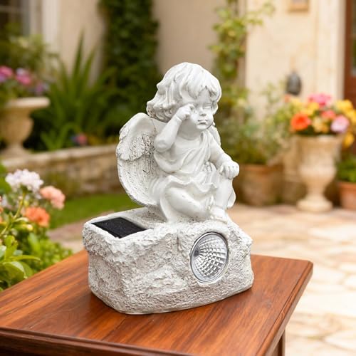 Petites figurines d'ange pour cimetière et lieu de recueillement - 4