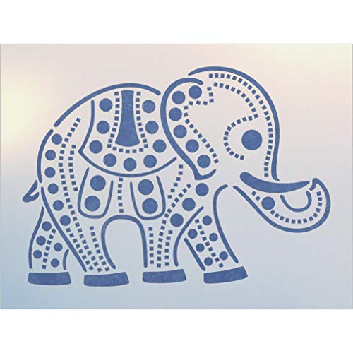 Indian Elephant Stencil - The Artful Stencil