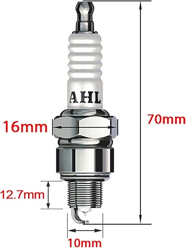 Miniatura 4 de AHL Paquete de 1 bujía Iridium IX compatible con Yamaha YFM125 Raptor 50 80 90 125 TTR110E TTR125 TTR125E TTR125L TTR125LE TTR50E TTR90E Virago