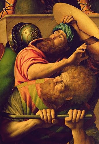 Image sur toile Martyre de sainte Catherine affiche impression d'art 60x90cm