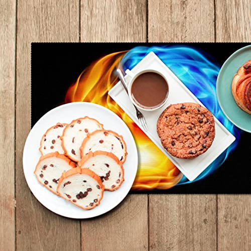 Sets de table imperméables Yin Yang pour protéger des plats chauds - 7