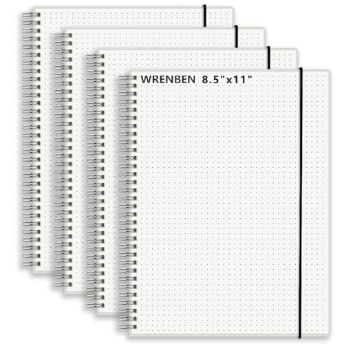 Papier quadrillé à pois A4 WRENBEN pour corriger les notes désalignées