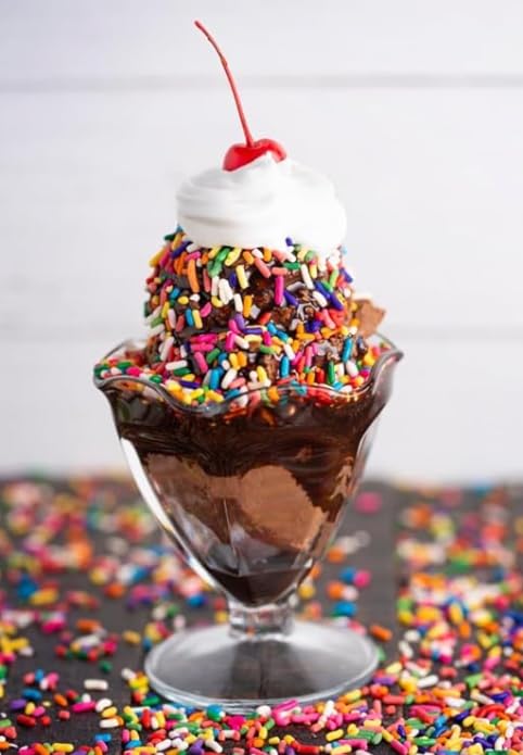 Image of Bulk Rainbow Sprinkles 2.2 lb Jimmies for Cookies Cake Ice Cream Baking Mix | Ice Cream, Baking, Cupcakes, Donuts
