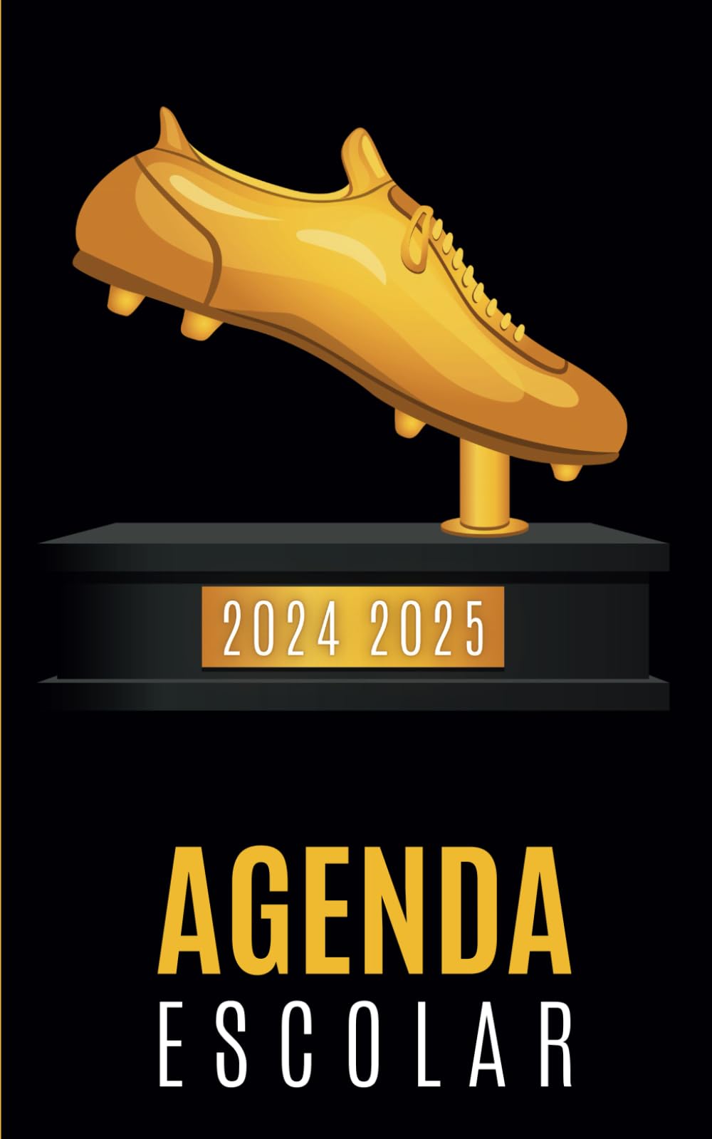 Agenda Escolar 2024-2025: Planificador diario dia por pagina de sep 24 a Jun 25 - Portada Futbol - Material escolar colegio secundaria estudiante y universitarios