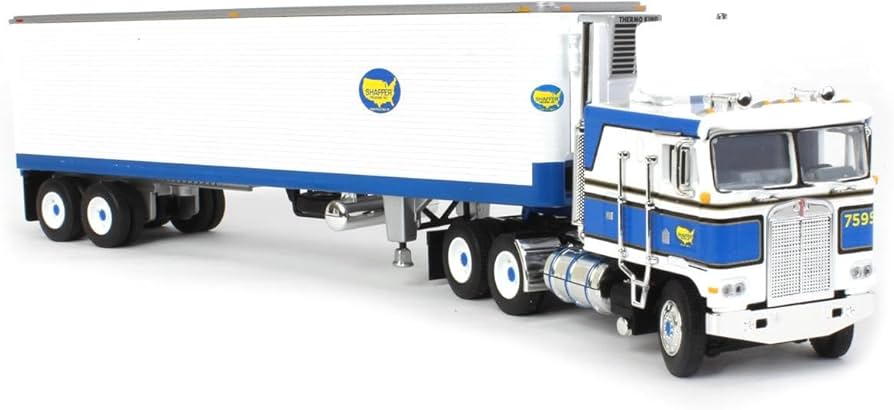 Amazon | DCP 1/64 Kenworth K100 COE フラットトップ 40フィート