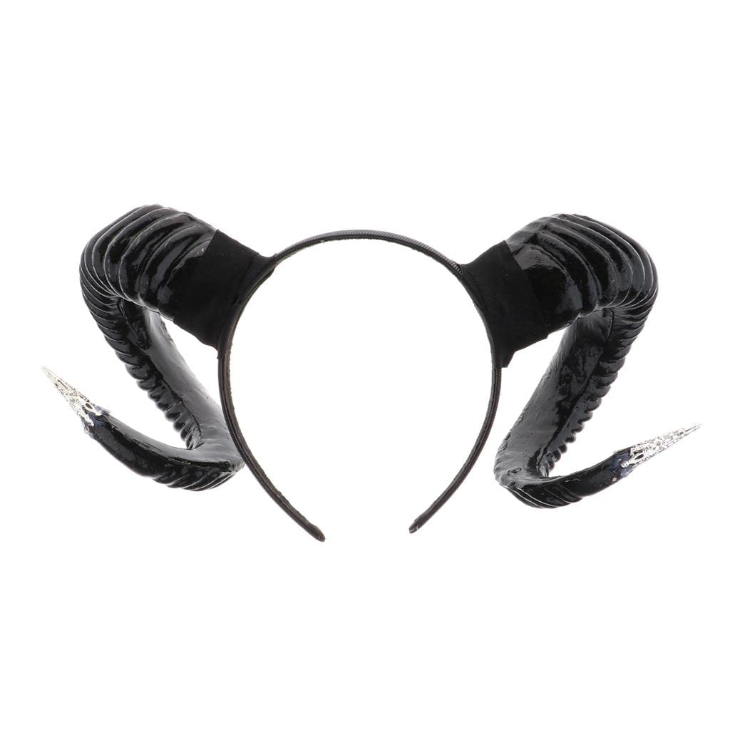 SECRET DESIRE Simulated Sheep Horn Women Hairwrap Head Band Hair Band Black (B0CJJRRW2D) Amazon Price History, Amazon Price Tracker