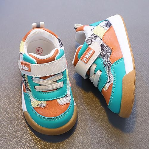 IWIHMIV Toddler Girl Sneakers Kids Tennis Shoes Slip on Boys Lightweight Breathable Running Walking Fashion Shoes2