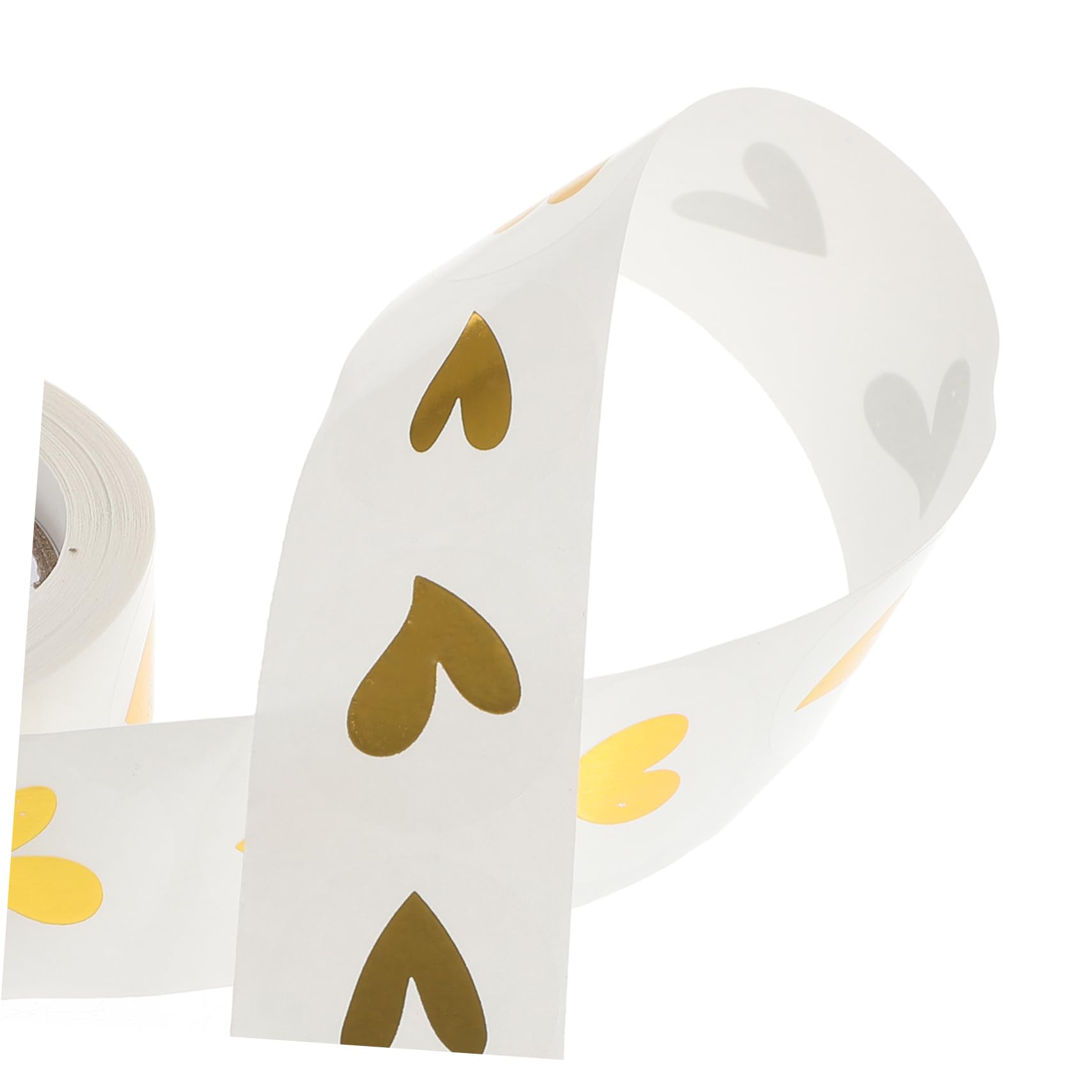 DOITOOL 5000 Pezzi Adesivi Trasparenti Etichette Regalo per Buste e Confezioni Adesivi Decorativi per Matrimonio Compleanno e Festa