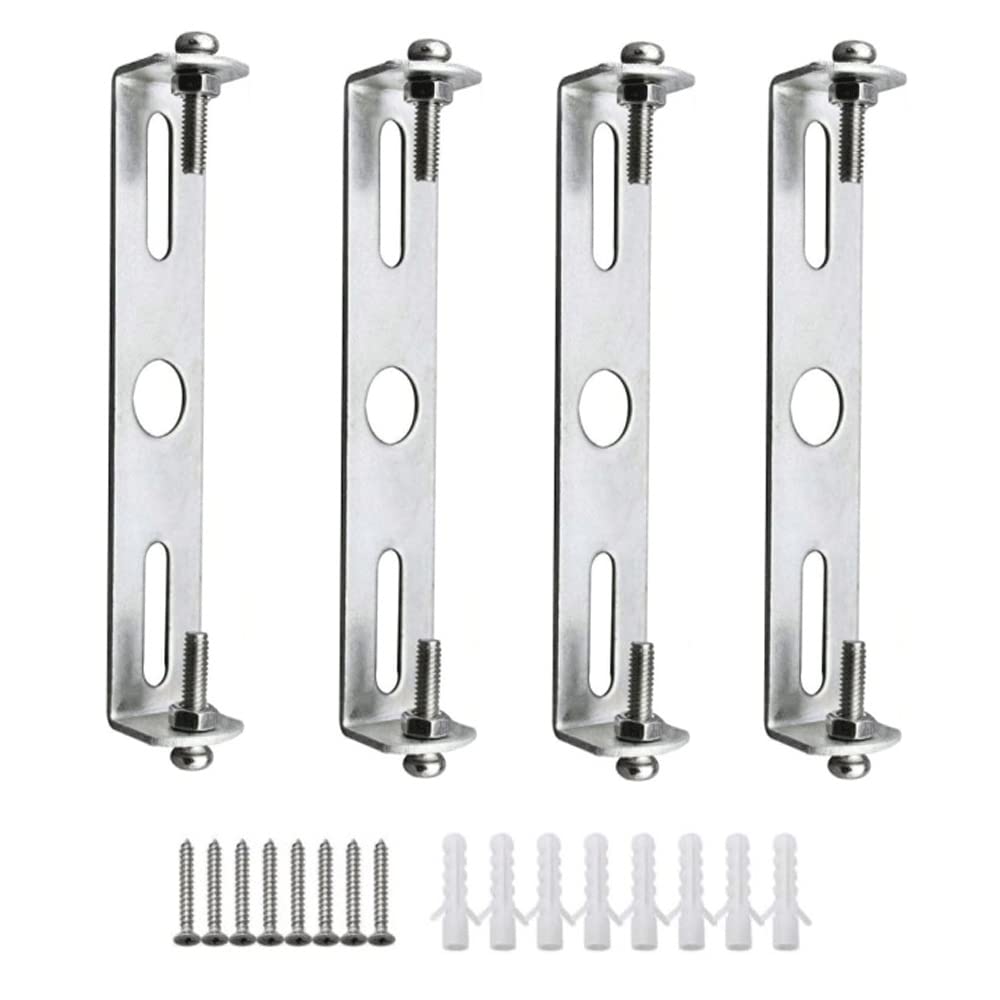 4pcs 90mm Lighting Fixture Ceiling Plate Bracket Ceiling Fixture Light Fixture Pendant Bracket with Screws for Home Office Ceiling Lighting Lamp Base(Y28-4)