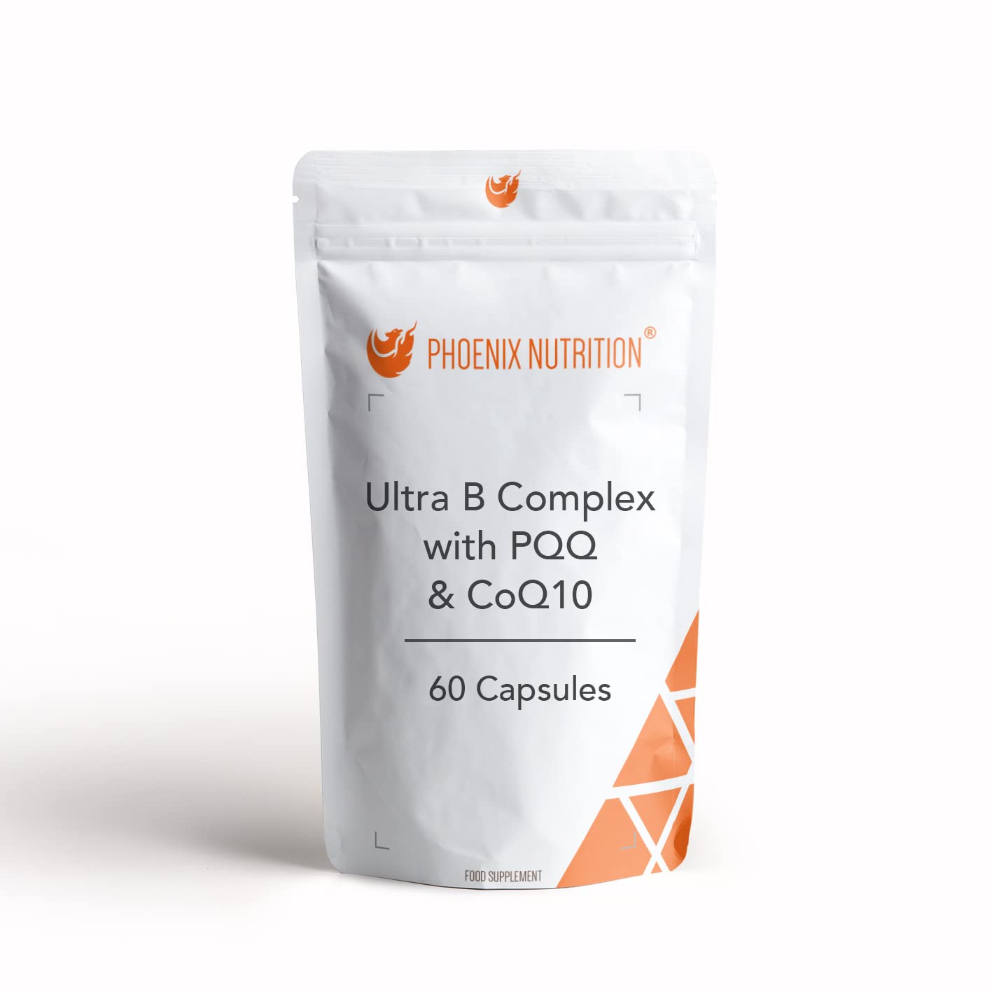 Ultra Vitamin B Complex with PQQ & CoQ10 x 60 Capsules - pyrroloquinoline Quinone