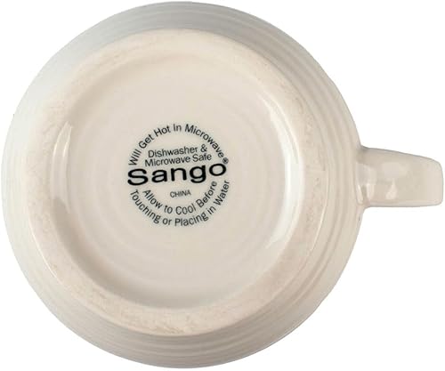 Miniatura 6 de Siterra Artist's Blend - Juego de tazas de cerámica de colores surtidos de 17 onzas (servicio para 4) Aqua Blend,Mezcla rústica,Azul