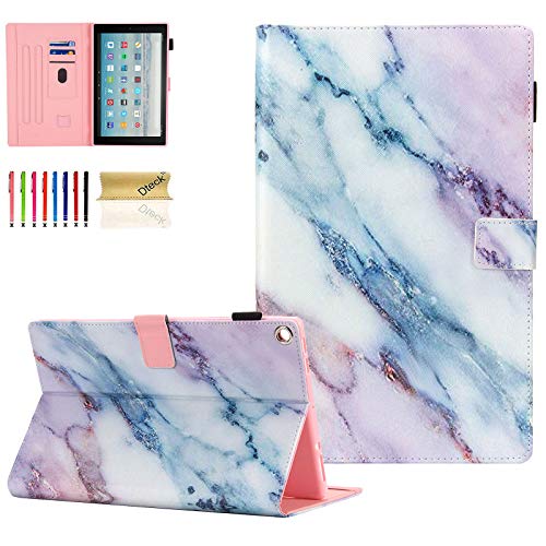 Dteck tHIP[X Amazon Fire HD 10^ubg (5/7 2015/2017N) XtBbg v~APUU[ ܂X^h X}[gJo[ Fire HD 10.1C`p