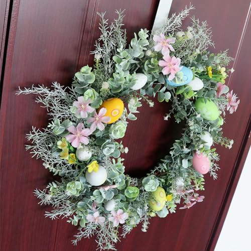 Couronne d'œufs de Pâques guirlande pour rafraîchir votre déco