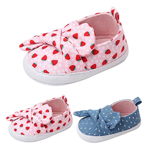 Baby Sock Shoes Baby Walking Shoes Spring and Summer Children Infant Toddler Shoes Boys and Girls First (Pink, 5 Infant)2
