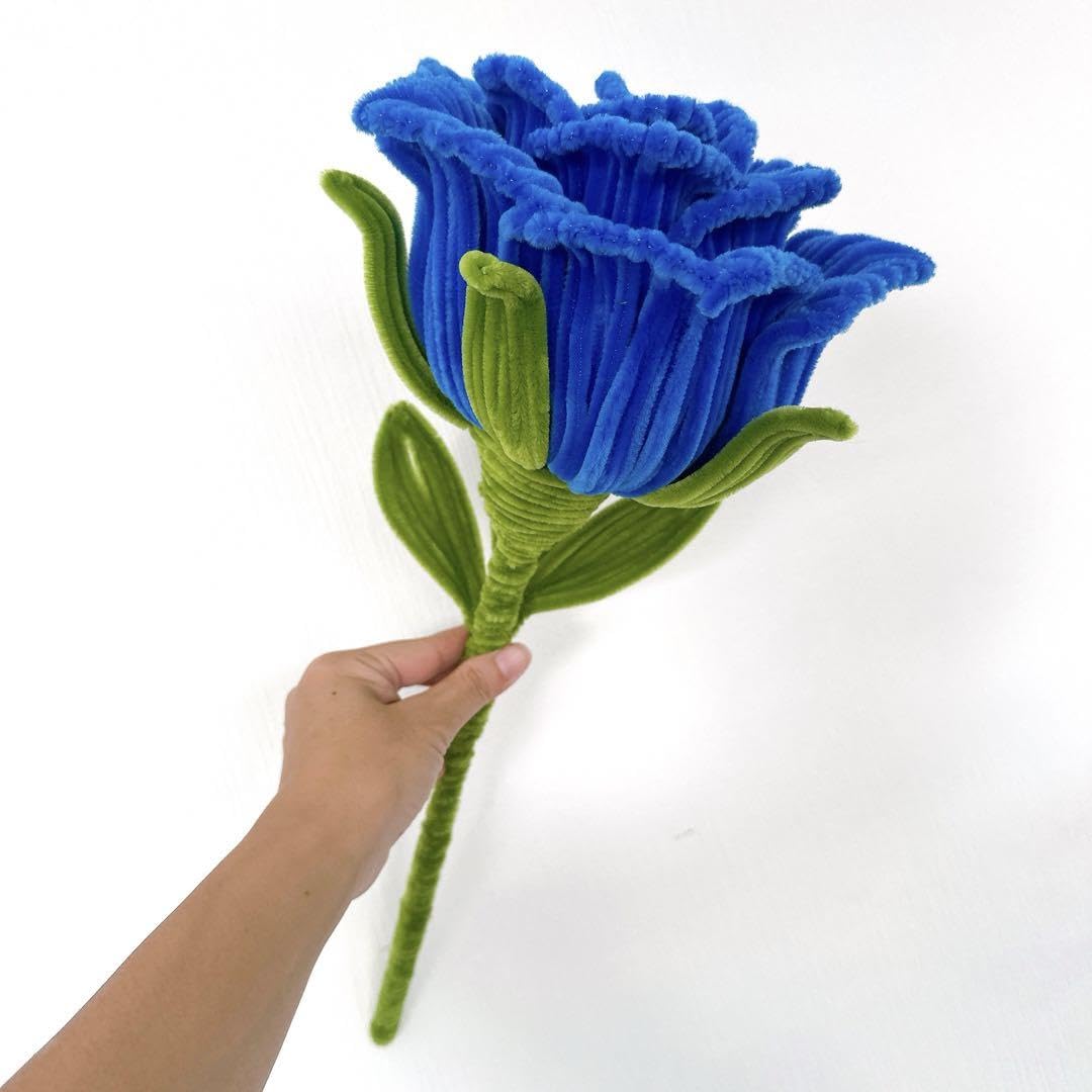 Amazon.co.jp: モールフラワー [完成品] [ローズ特大] 韓国風