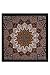Sunshine Joy India Star Bandana Orange and Grey