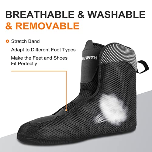 Image of Inline Skates for Men Women, 3 Wheels 110mm Blades Roller for Adult Male Female, Classic Outdoor Fitness Inline Speed Skates for Unisex (Black) Men10-11 /Women11-12 /29.5cm