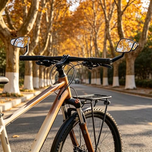 Rétroviseur de recul de vélo pour éliminer les angles morts