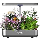 Hydroponics Growing System, LYKO 12 Pods Indoor Garden with 36W 80 LED Grow Lights, Automatic Timer...