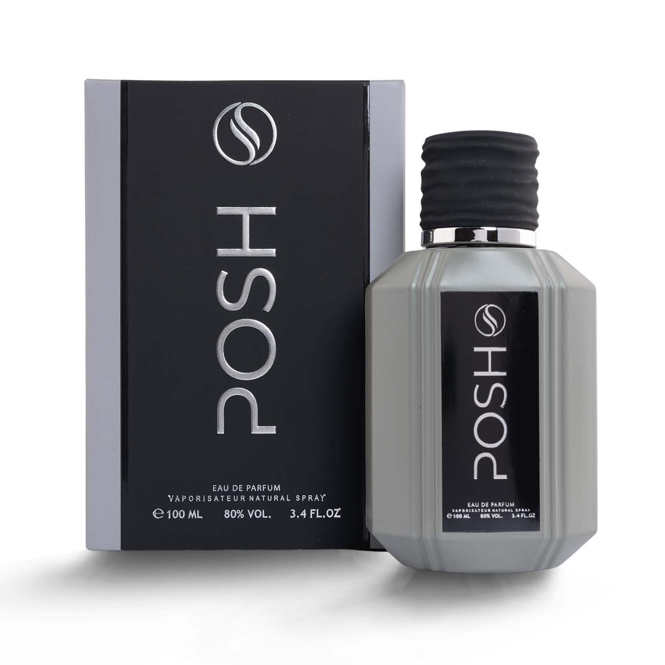 Posh by Symphony Eau De Parfum, 100ml 3.4oz, Inspired by Hudson-Valley Gissah, Luxury Perfume for Men Women Unisex, Long Lasting Fruity Floral Fragrance with Green Apple, Rose, Woody Notes