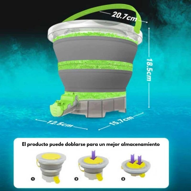 Gel Blaster Cube efficace preparatore di munizioni (verde)