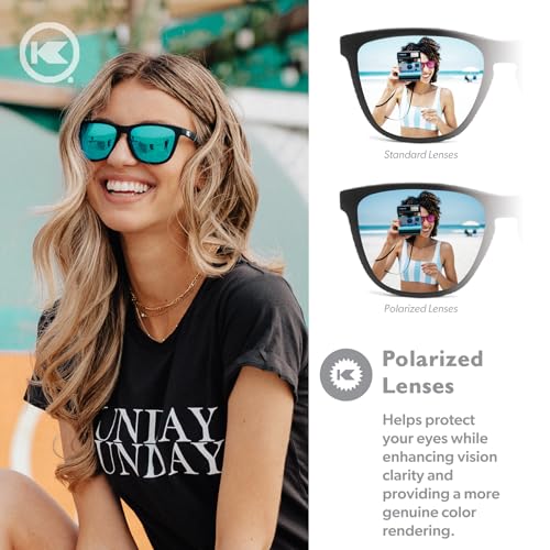 Knockaround Classics Polarized Sunglasses for Men & Women - Impact Resistant Lenses & Full UV400 Protection4