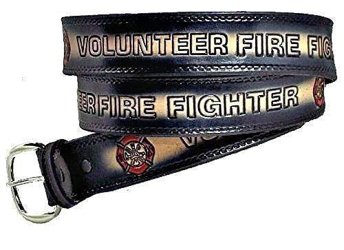 firefighter leather belt