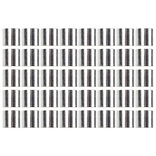 Pilipane Bearing Spacers Skateboard Hardware Iron Material Wear Improve Stability Prevent Bearing Explosion for Longboards Skateboards Repair Rebuilding 40pcs (Silver)
