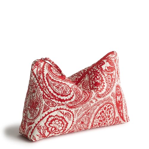 Vera Bradley Womens Premium Cotton Large Pouch Paisley Key One Size