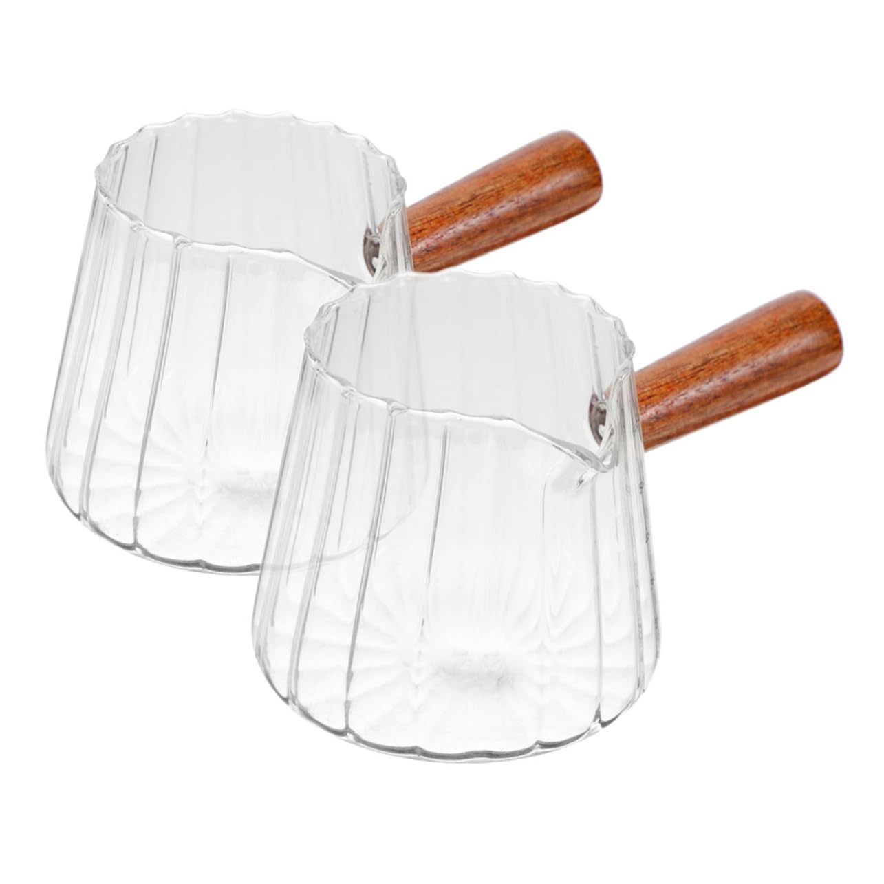 Garneck 8 Pz Tazza di Latte Tazza di Latte Tazze Cappuccino Tazza Cappuccino Bicchieri Caffe tazzine Espresso Bicchieri da Caffe Bicchiere dosatore brocca misurino misurini Espresso