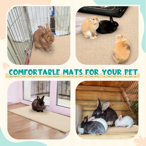 Tapis à gratter pour lapin 1m chat petits animaux autocollant