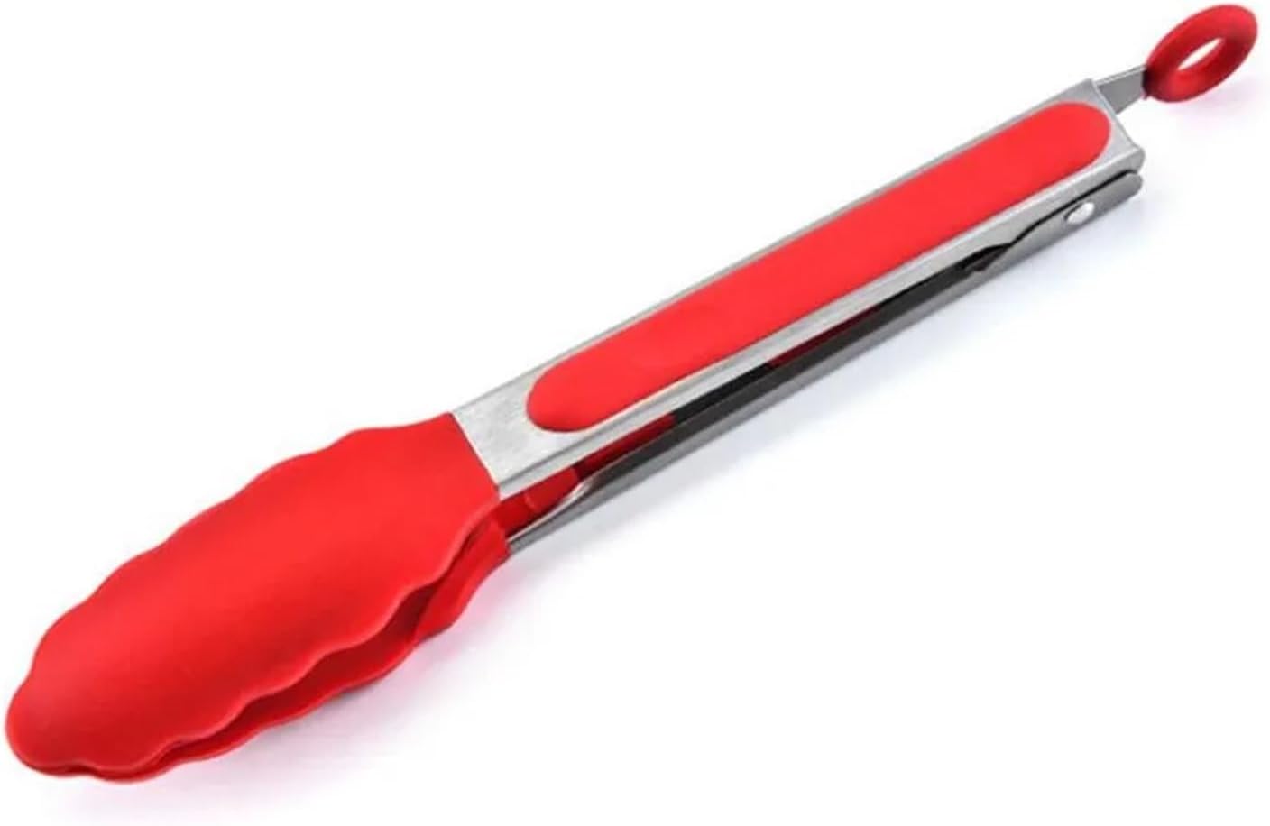 BBQ Tongs, BBQ Food Tong Kitchen Tongs Utensil Cooking Tong Clip Clamp Accessories Salad Serving BBQ Tools Accessories(Blue)