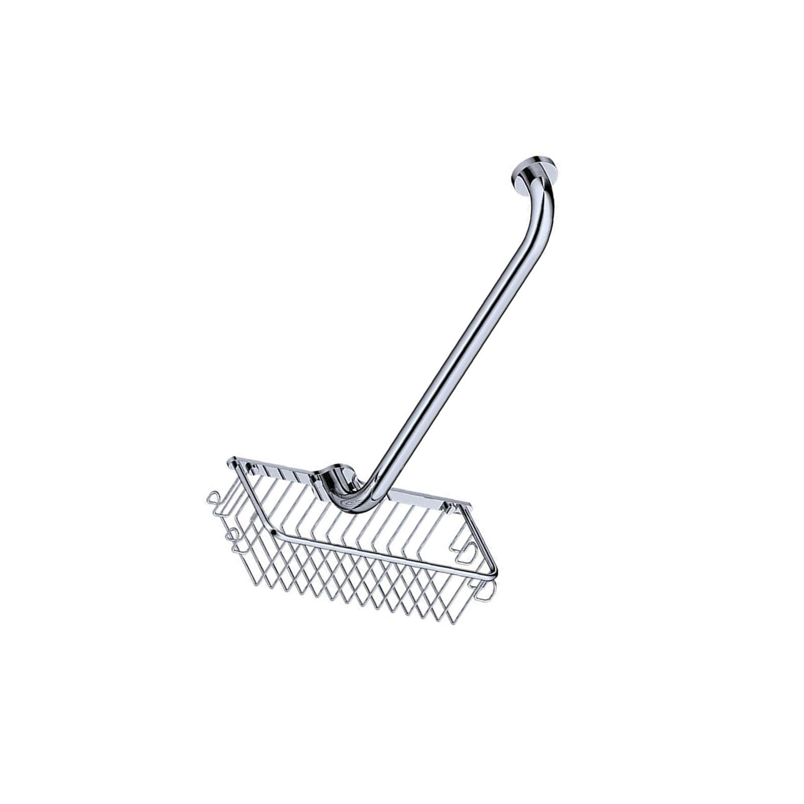 Corrimano For Bagno, Maniglie Di Sicurezza For Doccia Con Cestino Portaoggetti, For Anziani, Capacità Di Carico 150 Kg