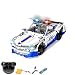 Produktbild HSP Himoto 2.4GHz RC ferngesteuertes Klemmbausteine Polizei-Auto aus Bausteinen mit Fernbedienung, Steckbausatz Konstruktion DIY , Komplett-Set Inkl. Akku und Ladegerät