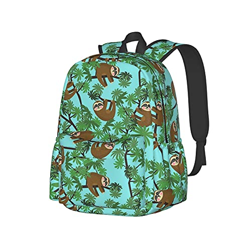Sac à dos ordinateur portable 17 pouces paresseux fini le désordre bleu