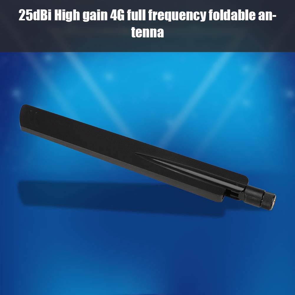 Tosuny Antena 25dBi High Gain 4G LTE, złącze męskie SMA, czarna