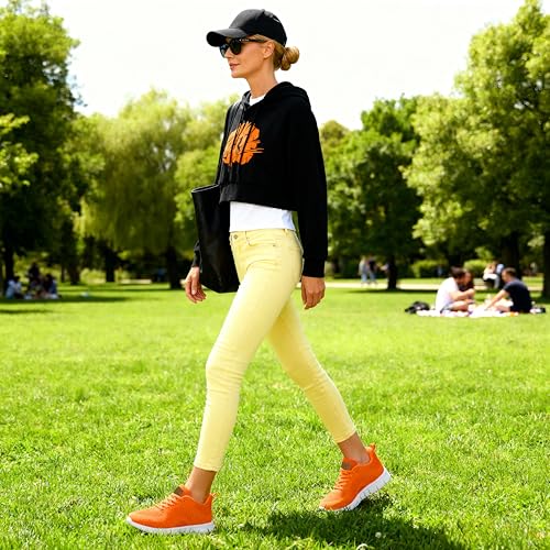 Image of Alicegana Sneakers for Women Walking Shoes: Lightweight Non Slip Comfortable Womens Shoes Footwear for Tennis Casual Work Travel
