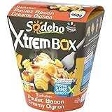  Sodebo Xtrem Box radiatori poulet bacon creamy oignon 400g