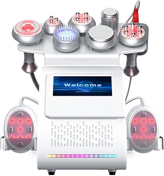 Vacuum 80k Ultrasonic Cavitation machine 9 in 1 Radio Frequency Body Removal Fat Micro-electric Photorejuvenation EMS Weight Loss Machine Anti-wrinkle Sculpting Beauty Device