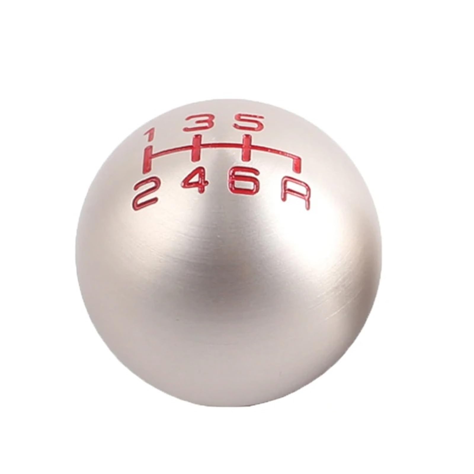 YYGGWL Shift Knob For Civic Fit FD2 FN2 EP3 DC2 DC5 S2000 F20C Aluminum 5/6 Speed M10X1.5 Type-R JDM Ball Shape Gear Shift Knob Shifter Lever(-07-Titanium 6-Speed)