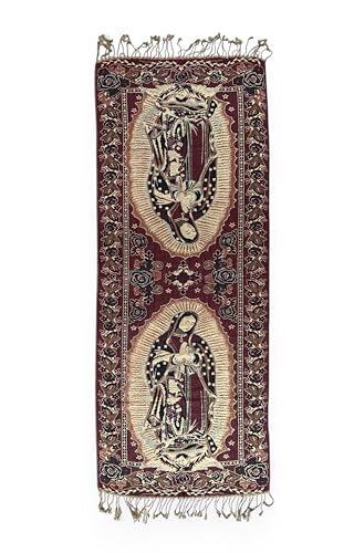 Our Lady of Guadalupe Virgin Mary Shawl Scarf Wrap Stole Light Blanket Rebozo Catholic Christian Accessory Blessed Mother3